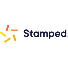 Stamped logo, color.